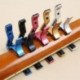 Piros - Guitar Capo fekete alumínium rugó elektromos akusztikus szorító gyors kioldása