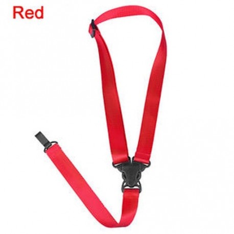 piros - 60-75cm-es minőségi kis gitár öv zenei műszer poliészter Ukulele Strap