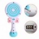 Infant Multifunkcionális csörgő játék Lollipop alakú elektromos csengőhangos kézilabda