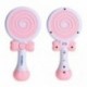 Infant Multifunkcionális csörgő játék Lollipop alakú elektromos csengőhangos kézilabda