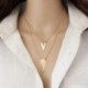 Divat Gyöngy Crystal Choker Chunky nyilatkozat Bib Lánc Nyaklánc medál Ékszer
