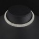 Női divat strassz Crystal Choker nyakörv nyaklánc party esküvő ékszer
