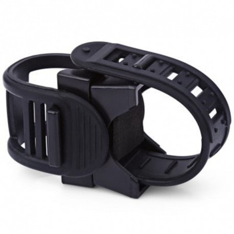 1x Kerékpár szerelő bilincs klip kerékpározás lámpa fény konzol zseblámpa LED tartó