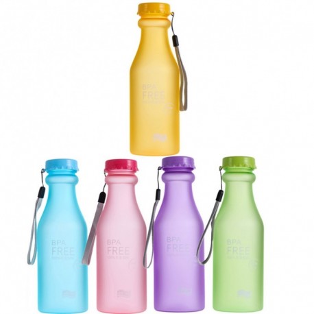 1x Hordozható  kerékpáros kupa kulacs vizespalack Sport Utazás Kemping 550ml