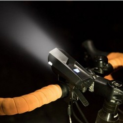 1x USB újratölthető LED kerékpárlámpa vízálló kerékpárlámpa Lumen 3000 fényszóró
