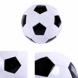 1db PVC klasszikus fekete fehér standard futball labda választható méret 3 4 5