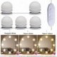 10 LED Vanity Mirror Lights Kit smink Hollywood tükör 3 színes világítási módok szépség