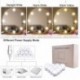 10 LED Vanity Mirror Lights Kit smink Hollywood tükör 3 színes világítási módok szépség
