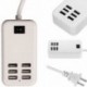 1x Többportos USB gyors töltő 6-portos adapter fali AC tápegység US / EUPlug