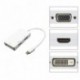 Mini Display Port DVI VGA HDMI 1080P Thunderbolt adapter MacBook Pro / Air