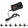 AC - DC állítható többfeszültségű tápegység adapter 3V 4,5V 5V 6V 7,5V 9V 12V