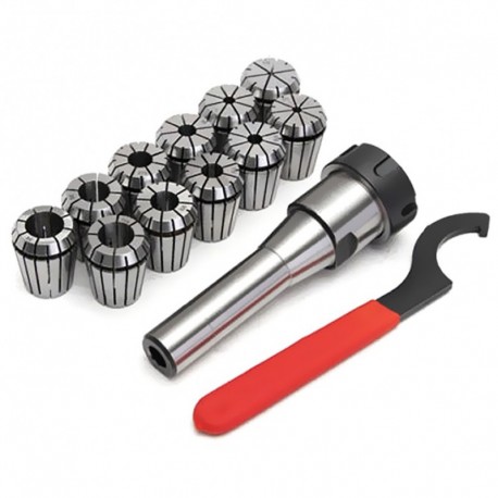 1x R8 ER32 Collet Chuck tartó W / 11db CNC eszterga rugós maró készlet