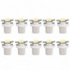 10db B8.5D 509T B8.5 5050 LED 1 SMD T5 lámpa autómérő műszerfal izzó műszerfal fény ék belső