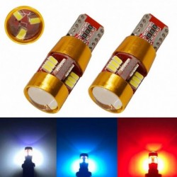 2db T10 3014 27SMD fény CANBUS 501 194 W5W Autó LED izzó Széles fény