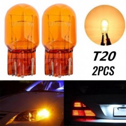 2db T20 halogénlámpa üveg nappali  világítás irányjelző stop fék hátsó lámpa izzó 7443 W21 / 5W