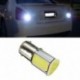 1db 4 COB LED 1156 Autó fényforrás hátsó lámpa izzó DC 12V