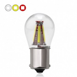 1db 4 LED-szál 1156 3W autó tolató hátsó féklámpa izzó