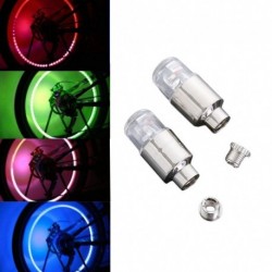 2db LED gumiabroncs szelep szár sapka Neon fény Auto kiegészítő kerékpár Auto