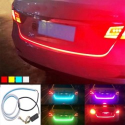 120 cm-es 12V-os autó áramlási típus LED csík hátsó ajtó Forgó jelző izzó  Lámpa