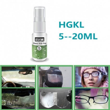 20ml Automotive üveg Antifogging Liqiud Agent Spray hidrofób bevonat