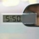 Tartós elektronikus óra tapadókorong Digitális LCD-kijelző, otthoni és Autó hordozható