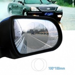 2db Autó esőálló hátsó tükörfólia ellenálló bevonat vízálló védő 11x10cm
