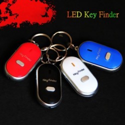 1db Színes LED-kulcskereső, Találd meg az elveszett kulcsokat Villogó riasztó  Sípjel hangjelzés