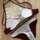 1x Szexi Női Bikini Push-up Párnázott szivacsos fürdőruha melltartó monokini bikini strandruha