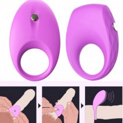 1x Felnőtt Rezgő vibráló péniszgyűrű szex játék