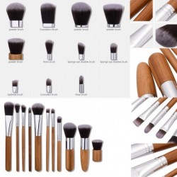 11db mini szemöldök szemhéj kefe ecset készlet szett arc szőr eltávolítóval