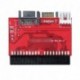 IDE SATA ATA 100/133 soros HDD CD DVD átalakító Adapter   Power & SATA kábel