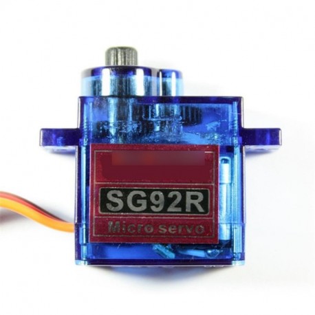 SG92R Mini szervó Motor fogaskerék 9g RC autó hajót repülőgép repülőgép 2,5 kg