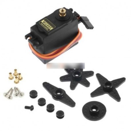 RC szervo MG995 Metal Gear magas fordulatszám-nyomaték repülő helikopter autó-hajó
