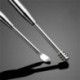 Rozsdamentes acél füles viasz pálca eltávolító Curette tisztító fül Pick Tool Új