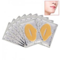LIP MASKOK GOLD CRYSTAL COLLAGEN PATCH ANTI AGING öregedéskori nedvesítő lips maszk