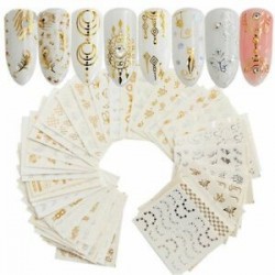 30db Ideiglenes köröm tetoválás - vízálló matrica - unisex - Többféle mintával - A20 verzió