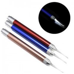 LED zseblámpa fül Pick tisztább gyerek fehér LED fény zseblámpa baba fül tisztítás