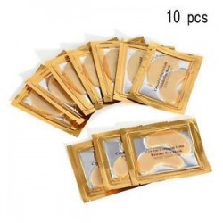 10 DB. 1/5/10 párok hidratáló bőrápoló gél kollagén EYE hidratáló arcmaszk