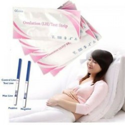 10 db. 5/10/20/50 / 100pcs Privát LH ovulációs tesztcsík Predictor Fertility Kit Stick