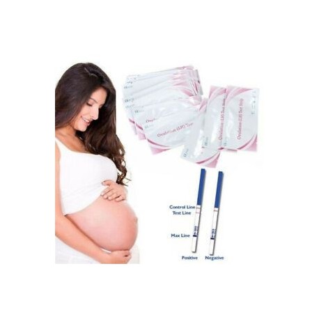 20db. 5/10/20 / 100pcs Privát LH ovulációs tesztcsík Predictor Fertility Kit Stick