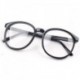 Divat Unisex világos lencse szemüveg keret Retro kerek férfi nők Nerd szemüveg