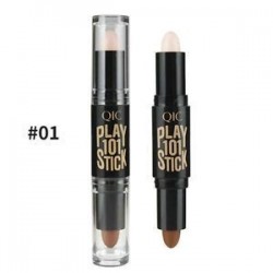 2 in1 Kettős végű kontúr Stick 3D Face Eye Foundation kontúr kiemelő