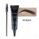 * 6 Fekete   1PC kefe. Eye Brow Tattoo Tint Dye Gel szemöldök krém ecsettel vízálló hosszú élettartamú JP