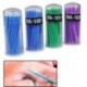 100PCS eldobható szempilla hosszabbító Micro Brush applikátorok Mascara Wands Tools