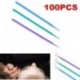 Lila. 100PCS eldobható szempilla hosszabbító Micro Brush applikátorok Mascara Wands Tools