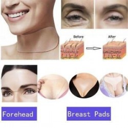 * 2 Chest Anti Wrinkle. Szilikonos újrafelhasználható ápolás a ránctalanító nyak mellkasi párnája Az öregedés elleni