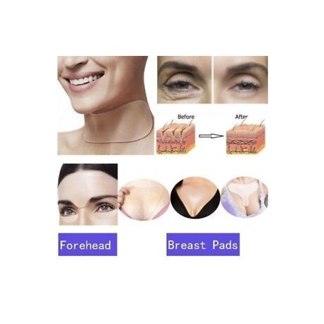 * 2 Chest Anti Wrinkle. Szilikonos újrafelhasználható ápolás a ránctalanító nyak mellkasi párnája Az öregedés elleni