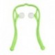 Zöld. Kényelmes nyakmasszázs Roller váll hátsó fájdalom labda önmasszázs eszköz