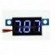 Kék LED-es Panel mérő Mini lítium akkumulátor digiis voltmérő DC 3.3V - 30V ST