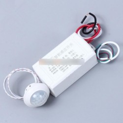 50HZ IR infravörös test érzékelő intelligens könnyű mozgás érzékelő kapcsoló 4 vezetékes 220V